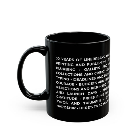 50th Anniversary Mug - BOA Editions, Ltd.