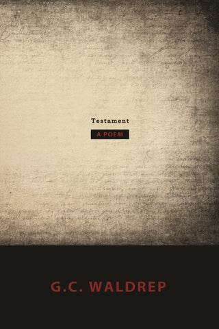 Testament - BOA Editions, Ltd.